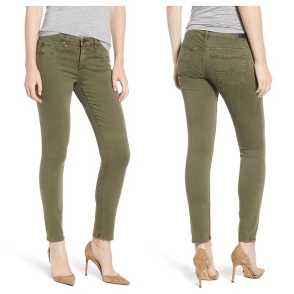 AG Adriano Goldschmied Women/'s The Legging Ankle Jeans Distressed Size 30 $235